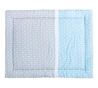 Force Kids Tapis D'éveil flèches Blanc sur Bleu/flèches blanches sur Gris