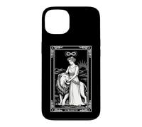 Force Major Arcana Tarot Carte Zodiaque Lion Astrologie Occulte Coque pour iPhone 13