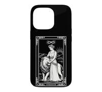 Force Major Arcana Tarot Carte Zodiaque Lion Astrologie Occulte Coque pour iPhone 13 Pro