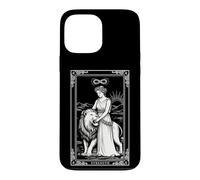 Force Major Arcana Tarot Carte Zodiaque Lion Astrologie Occulte Coque pour iPhone 13 Pro Max