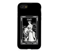 Force Major Arcana Tarot Carte Zodiaque Lion Astrologie Occulte Coque pour iPhone SE (2020) / 7/8