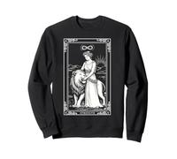 Force Major Arcana Tarot Carte Zodiaque Lion Astrologie Occulte Sweatshirt