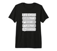 Force mentale, Physique et spirituelle T-Shirt Haut de Gamme