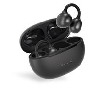 Force Play AirClip - Écouteurs sans fil avec micro - oreille dégagée - avec clip - Bluetooth - titane