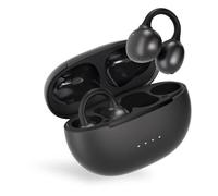 Force Play AirClip - Écouteurs sans fil avec micro - oreille dégagée - avec clip - Bluetooth - titane