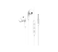 BIG BEN FPYKPBOUTONJACKW casque Avec fil Ecouteurs Musique Blanc