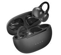 FORCE PLAY Écouteurs True Wireless Open-Ear AirClip avec ENC Noir