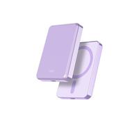 Force Power - Banque d'alimentation sans fil - magnetique, MagSafe, Qi, garantie à vie - lithium ion / lithium polymère - 5000 mAh - 15 watt - 3 A