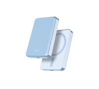 Force Power Powerbank 5000 mAh Compatible MagSafe Induction 15W Bleu