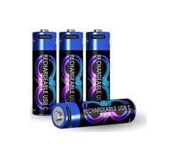 Force Power - Batterie 4 x type AA - semi-état solide - (rechargeables) - 2000 mAh