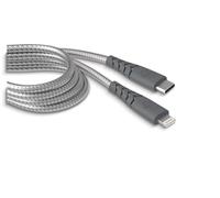 Bigben Connected Câble de charge renforcé Lightning / Type C 2m Gris