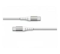 Force Power - Câble USB - 24 pin USB-C (M) pour 24 pin USB-C (M) - 3 A - 2 m - blanc