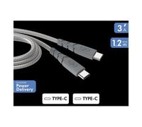 Force Case Câble de téléphone portable FPCBLCC1M2MRG Gris