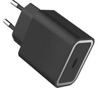 Force Power – Chargeur secteur Lite – 25W PD USB‑C – 1 port – Noir recyclé