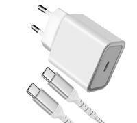 Bigben Connected - Kit adaptateur secteur Force Power Lite - 25W USB-C, câble 1,2 m - Blanc