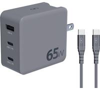 Adapteur de voyage Force Power Delivery GaN International 65 W Gris Gris G