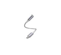 Force Power Lite - Adaptateur Lightning vers prise de casque - Lightning mâle pour prise audio de 3,5 mm femelle - blanc - design renforcé