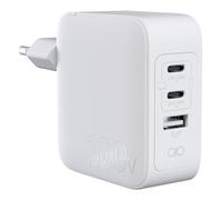 Bigben Connected – Chargeur secteur – Force Power Lite – 100W USB-C/USB-A GaN Power Delivery – Blanc