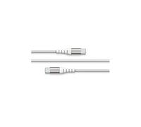 Force Power Lite - Câble USB - 24 pin USB-C (M) pour 24 pin USB-C (M) - 3 A - 2 m - USB Power Delivery (60W), câble renforcé - blanc