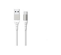 Cables USB BIGBEN connected Force Power Lite - Câble USB - USB (M) pour 24 pin USB-C (M) - 5 V - 3 A - 2 m - blanc