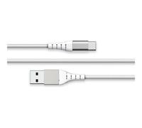 Force Power Lite - Câble USB - USB (M) pour 24 pin USB-C (M) - 5 V - 3 A - 2 m - blanc