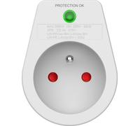 Force Power Lite - Protection contre les surtensions - connecteurs de sortie : 1 - blanc