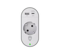 Force Power Parafoudre Prise GSchuko Type F 540J avec 2 Ports USB-A/USB-C PD