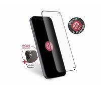 Force - Protection D'écran Pour Téléphone Portable - Pack, Ceramic Shield, Original, 2 Lens Protectors, Lifetime Warranty, Grs Certified - 2.5d - Verre - Couleur De Cadre Noir - Pour Apple Iphone...