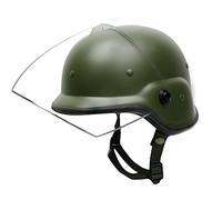 Force Valley - Airsoft M88 PASGT Kelver Swat. - Casque militaire avec visière transparente , Olive Drab