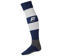 FORCE XV - Chaussette Raye Marine/Blanc Taille : 46-48