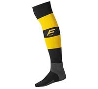 FORCE XV - Chaussette Raye Noir/Jaune Taille : 41-45