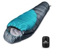 Forceatt Sac de Couchage Momie,-10℃-15℃, Adulte pour 3-4 Saison,Imperméable et Indéchirable,Sac de Couchage Compact pèse 1,85 kg,Convient pour la Randonnée et Activités D’extérieur