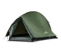 Forceatt Tente Ultra Légère, 1 Place, Montage Rapide, Résistant à l'eau, Petit Emballage, Double Couche, pour Camping, Voyage à Moto, Trekking