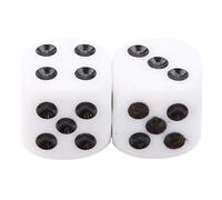 Forced Choice Magic Dice Forcing Dice Magic Prop Enfants Jouet Party Performance Halloween, 2Pcs / Ensemble Respectueux de l'environnement et PratiqueDurabilité
