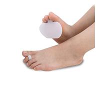 Forcedoot Pad Silicone sans Glissement Anti-GLIP, séparateur d'orteil élevé Haut-Talons Avant, Gel Hallux Valgus Minimally Invasif