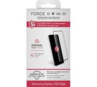 Protection d'écran en verre organique 2,5D Forceglass Transparent pour Samsung Galaxy S25 Edge
