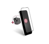 Pack iPhone 15 Plus 1 Protège-écran Original 2,5D 100% verre organique recyclé + 2 Protège Lentilles GRS Force Glass Garantie à vie Force Glass - Neuf