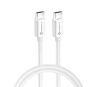 Forcell Câble 2m Rapide pour Crosscall Core Z5, M5, X5, X4 / Stellar X5, Action X5 - USB-C vs USB-C, Synchro et Charge 60W, PD QC4.0 & SuperVooc