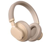 Forcell Casque Audio Bluetooth à Réduction de Bruit Autonomie 30 Heures Beige