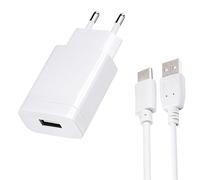 Forcell Chargeur Rapide 18W + Câble Type-C pour Xiaomi Mi 10T - Note 10 Lite - 11-10T Lite - 11i - 10T Pro - 11 Lite - 10-10 Pro - 10 Lite