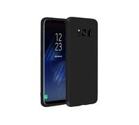 Forcell Coque Galaxy S8 Coque Soft Touch Silicone Gel Souple - Noir