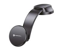 FORCELL F-Grip MagFlex Support voiture sur pare-brise/console centrale/aérateur compatible avec MagSafe Noir