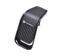 Support Voiture Téléphone Magnétique Grille d'Aération Forcell Noir Carbone