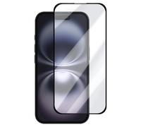 Forcell Verre Trempé pour iPhone 16 Plus Dureté 9H Anti-traces Transparent