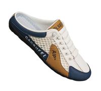 ForceRoute Baskets DéContractéEs Ouvertes,Basket Mules Ouvertes ArrièRe Homme,Marche Dos Nu Baskets Hommes,AntidéRapant,Ajustement Flexible,pour La Marche,L'ExtéRieur,La RandonnéE