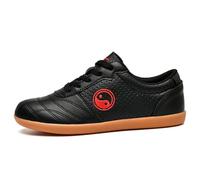 ForceRoute Chaussures de Taichi,Chaussures Art Martiaux,Chaussures de Taekwondo,Arts Martiaux Kung Fu Baskets Cuir,pour Homme et Femme,Unisexe,Léger,Non Slip,Respirant,pour Marche Fitness