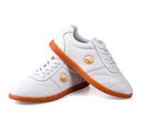 ForceRoute Chaussures de Taichi,Chaussures Kung Fu,Cuir Chaussures De Taekwondo De Boxe Karaté,Unisexe,Chaussures Art Martiaux,Homme Femme,Respirant,pour Daily Entraînement Matin des Exercices