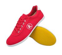 ForceRoute Chaussures Kung Fu Wushu Wing Chun,Chaussures d'entraînement Chinoises Taichi,Homme Femme,Karate Taekwondo Chaussures,Shaolin Qi Gong Wing Chun Les Chaussures,Canevas,Unisexe