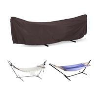 ForceRoute Housse pour hamacs de Jardin,Génériques Housse de Hamacs Extérieur Imperméable,Housses de hamacs pour l'extérieur,Protection UV,Anti-Poussière,pour Hamacs et Hamacs Double