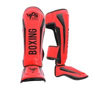 ForceRoute Protege Tibia Boxe Protege Tibia,Protège Tibias pour Kickboxing,Protège-Tibias pour Kicks en Kickboxing,RéSistant à l'usure,Karaté d’entraînement MMA Kick Boxing Muay Thai.